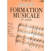 Cours de formation musicale 4 annee