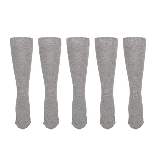 Luqeeg 5 Stück Amputierte-Socken, Weicher, Atmungsaktiver, Elastischer BK-Stumpfschrumpfer, Baumwoll-Schweißabsorptions-Prothesensocken für Teilfußamputation, Amputierte-Pflege, Stumpfschutz(L)
