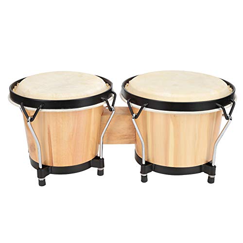 Hand Drum Becher Drum Ziegenleder Drumhead Musikinstrument Djembe Drum, afrikanische Trommel, für Anfänger Starter Music Player Kinder