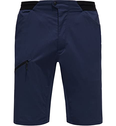 Haglöfs M L.i.m Fuse Shorts Blau - Leichte elastische Herren Climatic™ Wandershorts, Größe 52 - Farbe Tarn Blue