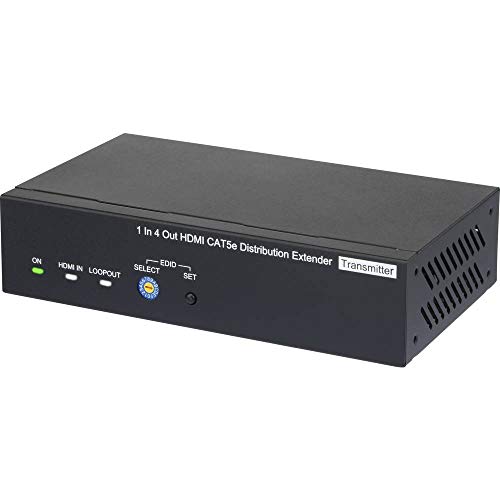 SpeaKa Professional HDMI® Extender (Verlängerung) über Netzwerkkabel RJ45 40m