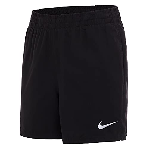 Nike 4" Volley-Shorts für Kinder, Jungen, Schwimm-Slips, NESSB866-001, schwarz, 11 años
