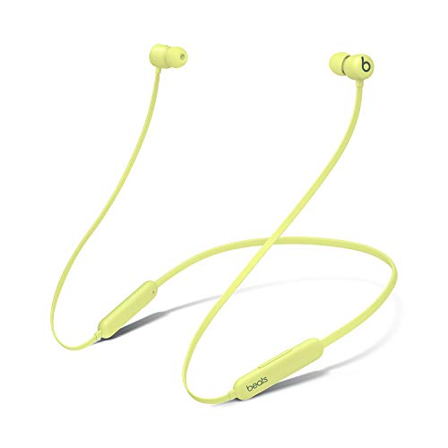 Kabellose Beats Flex In-Ear Kopfhörer – Apple W1 Chip, magnetische In-Ear Kopfhörer, Bluetooth Klasse 1, 12 Stunden Wiedergabe – Yuzugelb