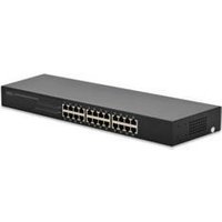 DIGITUS Professional Fast Ethernet N-Way Switch DN-60021-2 - Switch - nicht verwaltet - 24 x 10/100 - Desktop, an Rack montierbar (DN-60021-2)