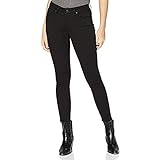 Mavi Damen Adriana Jeans, Double Black Str, 25W / 30L