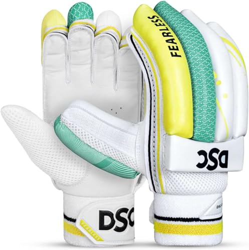 DSC Unisex-Adult 1500507 Cricket Gloves, Color May Vary, Boys Right