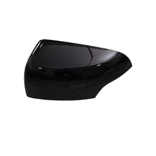 Kompatibel mit Ranger 2015–2022, Rückansicht, Flügeltür, Seitenspiegel, Abdeckkappe, Deckelschale, Autoaußenseite, Carbon-Schwarz, for Aufstecken (Color : Gloss Black Right)