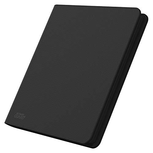Ultimate Guard UGD010342 - 12-Pocket Quad Row Zip Folio Xeno Skin, schwarz