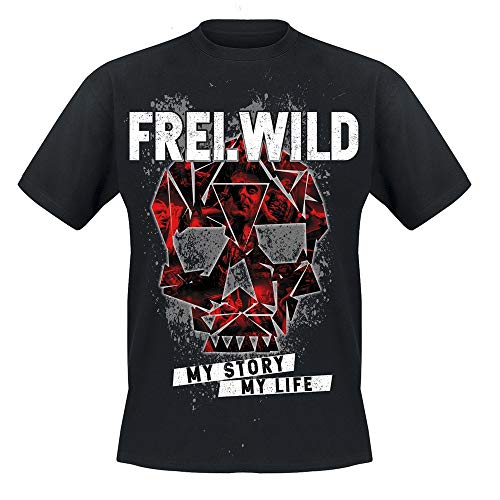 Frei.Wild - My Story My Life, T-Shirt, Farbe: Schwarz, Größe: S