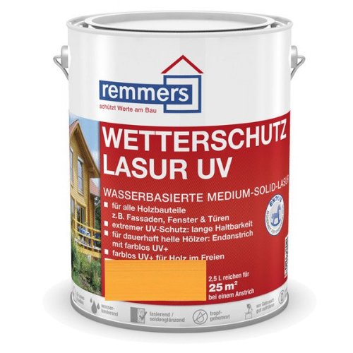 Remmers Wetterschutz-Lasur UV - kiefer 5L