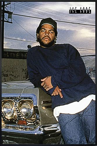 Ice Cube Poster Impala (93x62 cm) gerahmt in: Rahmen schwarz