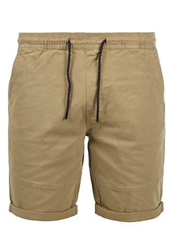 !Solid Henk Herren Chino Shorts Bermuda Kurze Hose mit Stretchanteil, Größe:XL, Farbe:Sand (4073)