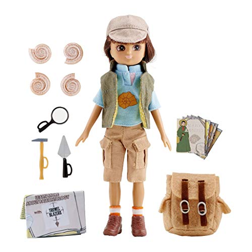 Lottie Fossil Hunter Doll, STEM Toys for Girls & Boys, Science Toys, Science Doll, Dinosaur Doll
