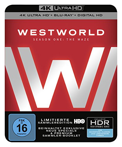 Westworld - Staffel 01 / Das Labyrinth / 4k Ultra Hd Blu-ray + Blu-ray, 3x Ultra Hd Blu-ray (Ultra Hd Blu-ray)