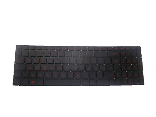 RTDpart Laptop-Tastatur für ASUS R555 R555J R555JB R555JX R555JW R555JQ R555Z R555ZU (kein hinterleuchteter Film) Schwarz