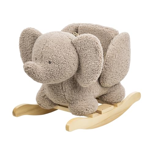 Nattou Rocking Toy Elephant, 59 cm, Taupe