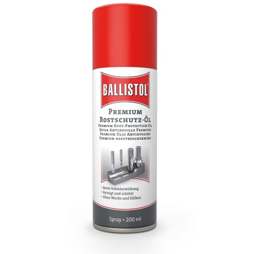 BALLISTOL Unisex – Erwachsene Technische Produkte Protec Spray 200 Ml Aerosoldose, Farblos, 6 Stück