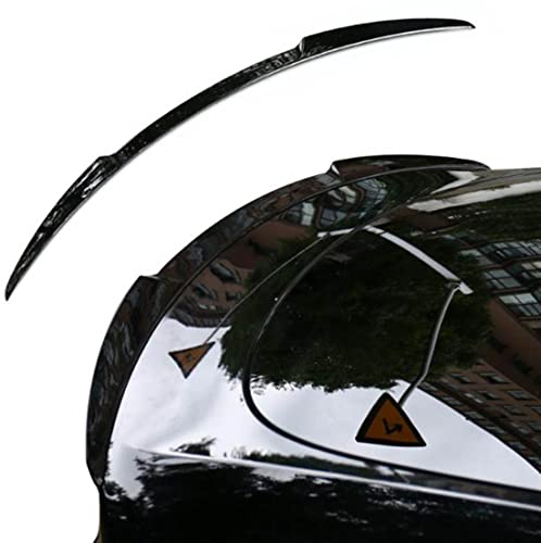 hippoca ABS Spoiler Rear Wing Spoiler für Tesla Model Y 2020 2021, Heckspoiler Kofferraumspoiler Car Tuning Styling Accessories