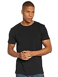 Levi's Herren Levis 200sf Crew 2p Unterhemd, Schwarz (Jet Black 884), Medium (2er Pack)