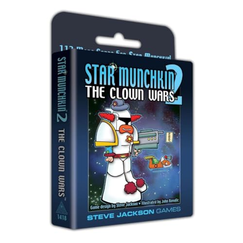 Steve Jackson Games 1418 - Star Munchkin 2: Clown Wars (englische Ausgabe)