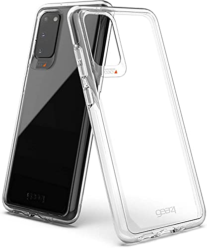 Gear4 Crystal Palace Designed für Samsung Galaxy S20 Hülle, Schutzhülle Geschützt durch D3O Handyhülle - Transparent