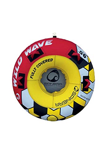 SPINERA Professional Wild Wave 56 - Tube, Wasserring, Wasserreifen, Towable für 1 Person - Hochleistungstube für den Verleih