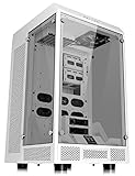 Thermaltake The Tower 900 Snow Edition Full-Tower Weiß - Computer-Gehäuse (Full-Tower, PC, Sgcc, Gehärtetes Glas, Weiß, ATX, Eatx, Micro ATX, Mini-ITX, Heimbüro), schneeweiß