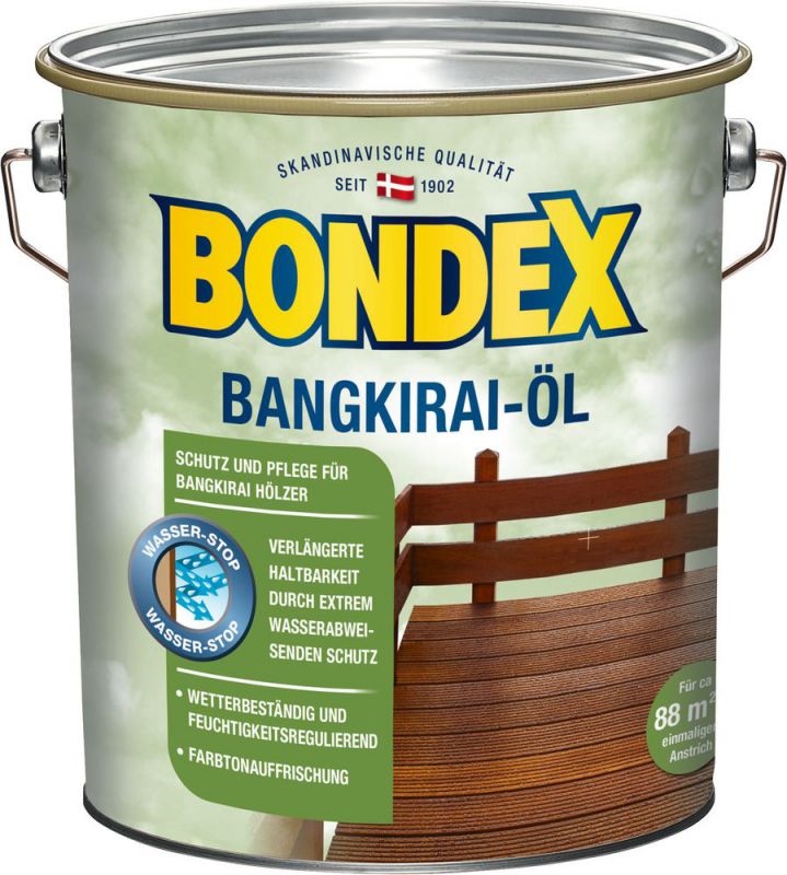 Bondex bangkirai Öl 4,00 l - 329611