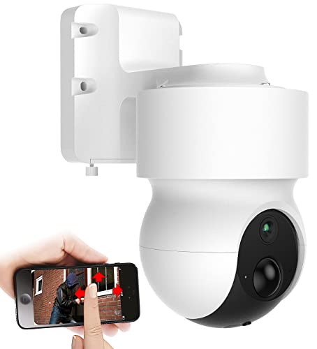7links Outdoor Camera: Pan-Tilt-Akku-Überwachungskamera mit Full HD, WLAN & App, 120°, IP65 (Outdoorkamera)