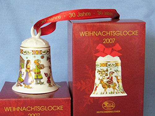 Hutschenreuther - Weihnachtsglocke 2007 Porzellan - Glocke - NEU - OVP