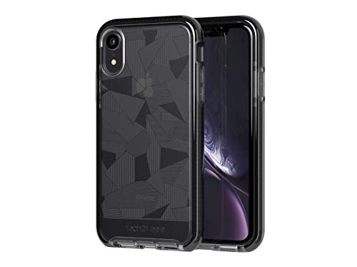 tech21 Evo Edge Handyhülle mit 12t Fallschutz für Apple iPhone XR, Black Edge (T21-6649)