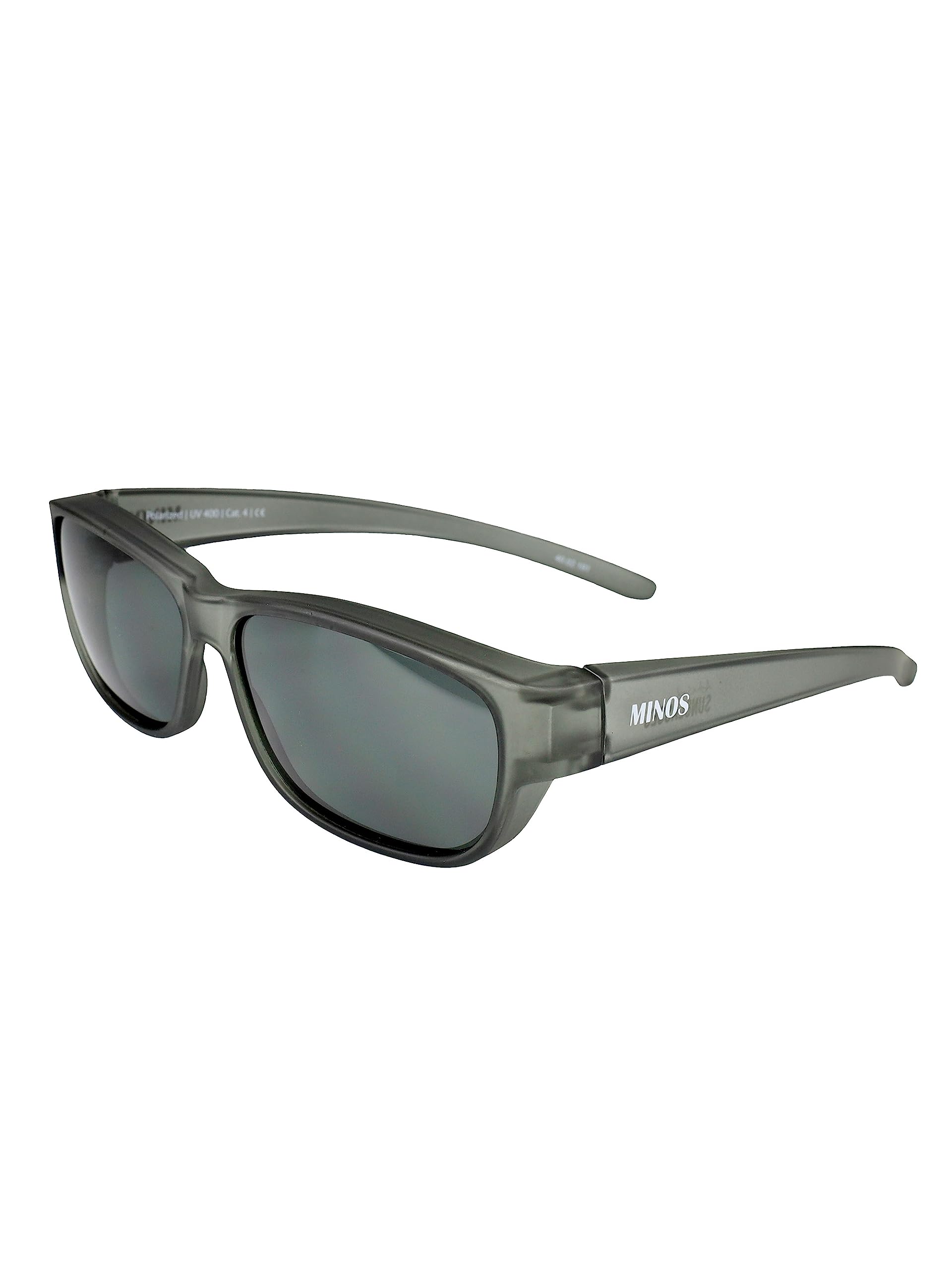 ActiveSol | Überzieh-Sonnenbrille MINOS für kleine Brillen | Herren | polarisiert, Lotus-Effekt