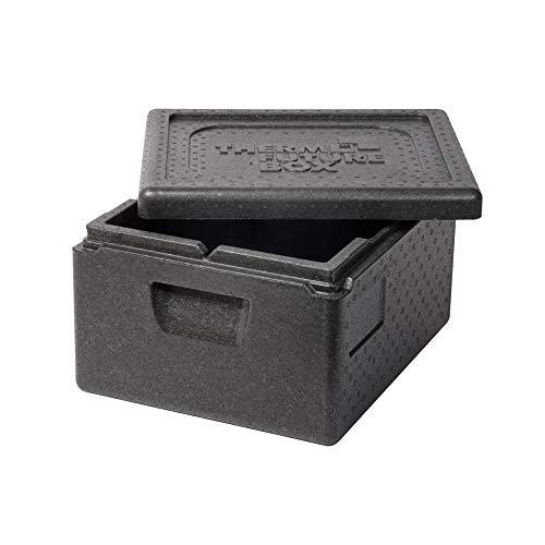 Thermo Future Box Thermobox, Transportbox, EPP (expandiertes Polypropylen), schwarz, innen 330 x 270 x 167 mm