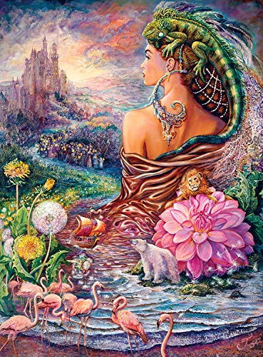 Buffalo Games - Josephine Wall - The Untold Story (Glitter Edition) - 1000 Teile Puzzle