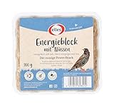 Elles Energieblock mit Nüssen 11x300g I Nussiger Power-Snack für Wildvögel | 100% natürliche Zutaten | Ganzjährige Fütterung und Ambrosia-kontrolliert (Nüssen, 11 x 300 g)