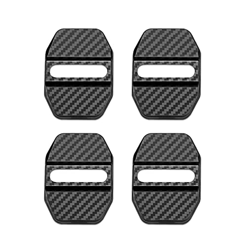 JTSGHRZ Auto-Carbon-Faser-Muster-Türschlossabdeckung, für BMW X1 X3 X5 X4 X6 X7