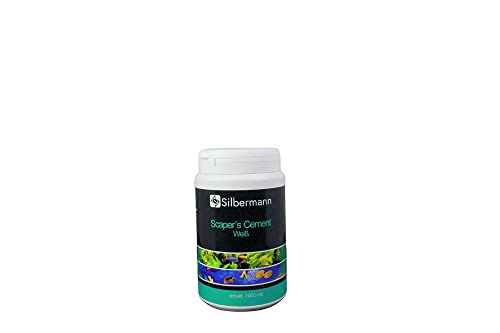 Silbermann Scaper´s Cement, Aquarien Zement, Aquarien Mörtel (1200 g, weiß)