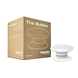 FIBARO The Button White / Z-Wave Plus Drahtlose Tragbare Schalt-Knopf, Weiß, FGPB-101-1