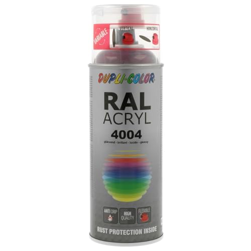 Dupli-Color 710155 Acryl-Spray, 400 ml, RAL4 Bordauxviolett Glanz