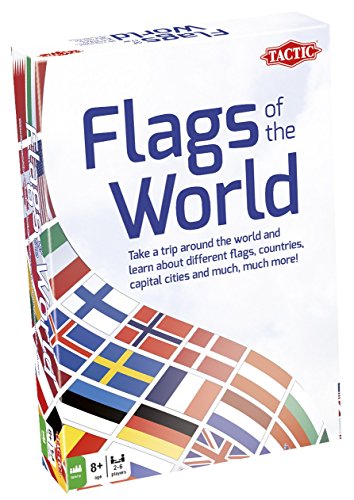 Tactic Games UK 02177 Tactic Flags of The World, Mixed