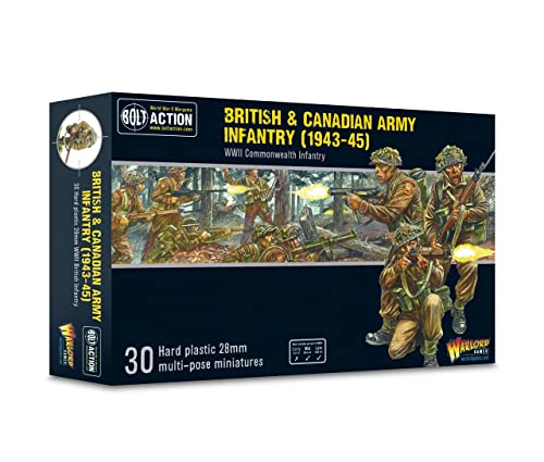 Warlord Games Bolt Action British & Canadian Army Infantry (1943-45)