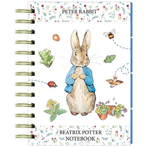 Robert Frederick Peter Rabbit A5 Wiro Notebook with Dividers