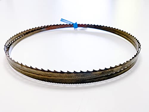 3 x SBM Sägeband mit Rückenverzahnung 1390 x 8 x 0,65 mm, Zimmerei Bandsäge geeignet für Mafell Z 2