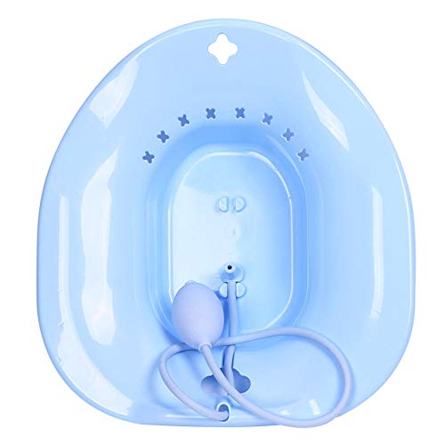 Sitzbad, Tragbares Sitzbad Toilette Bidet Badewanne Hämorrhoidentherapie für Schwangere Werkzeug, über der Toilette Tragbares Bidet für Standardtoilette Vermeiden Sie das Hocken Persönliches Waschen