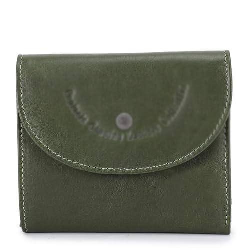 GHQYP Exquisite Brieftasche aus Rindsleder für Damen, Business-Casual, dreifach gefaltet, multifunktionale Geldbörse für Erwachsene, Jugendliche, Familie, Clutch