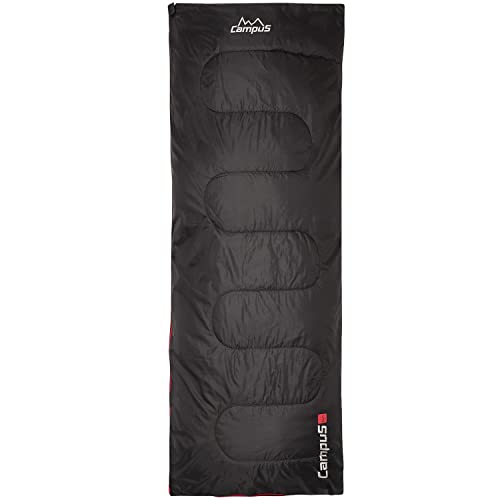 Campus Unisex-Adult CUP701123200 Sleeping Bag, Black, One Size