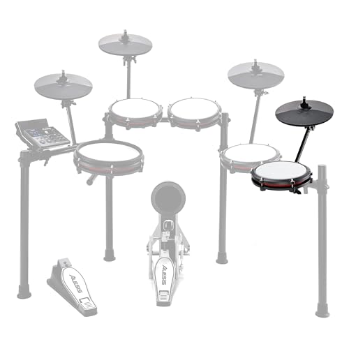 Alesis Drums Nitro Max Expansion Pack - Drum Set Erweiterung für das Nitro Max Electric Drum Kit mit 10-Zoll Becken