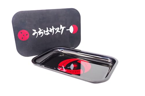 LYO Naruto Mehrzweck-Tablett mit magnetischem Deckel – für Aufbewahrung, Dekoration, Service, 29 x 19 cm – offizielles Naruto-Lizenzprodukt