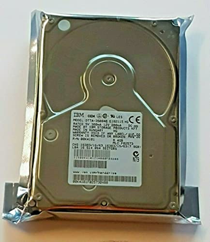 8.4 GB IDE DTTA-350840 P-ATA 5400rpm 464KB HDD 3.5" interne Festplatte