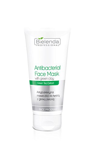 Bielenda Professional Antibacterial face mask with green clay - Antibakterielle Maske mit grüner Tonerde, 150 g